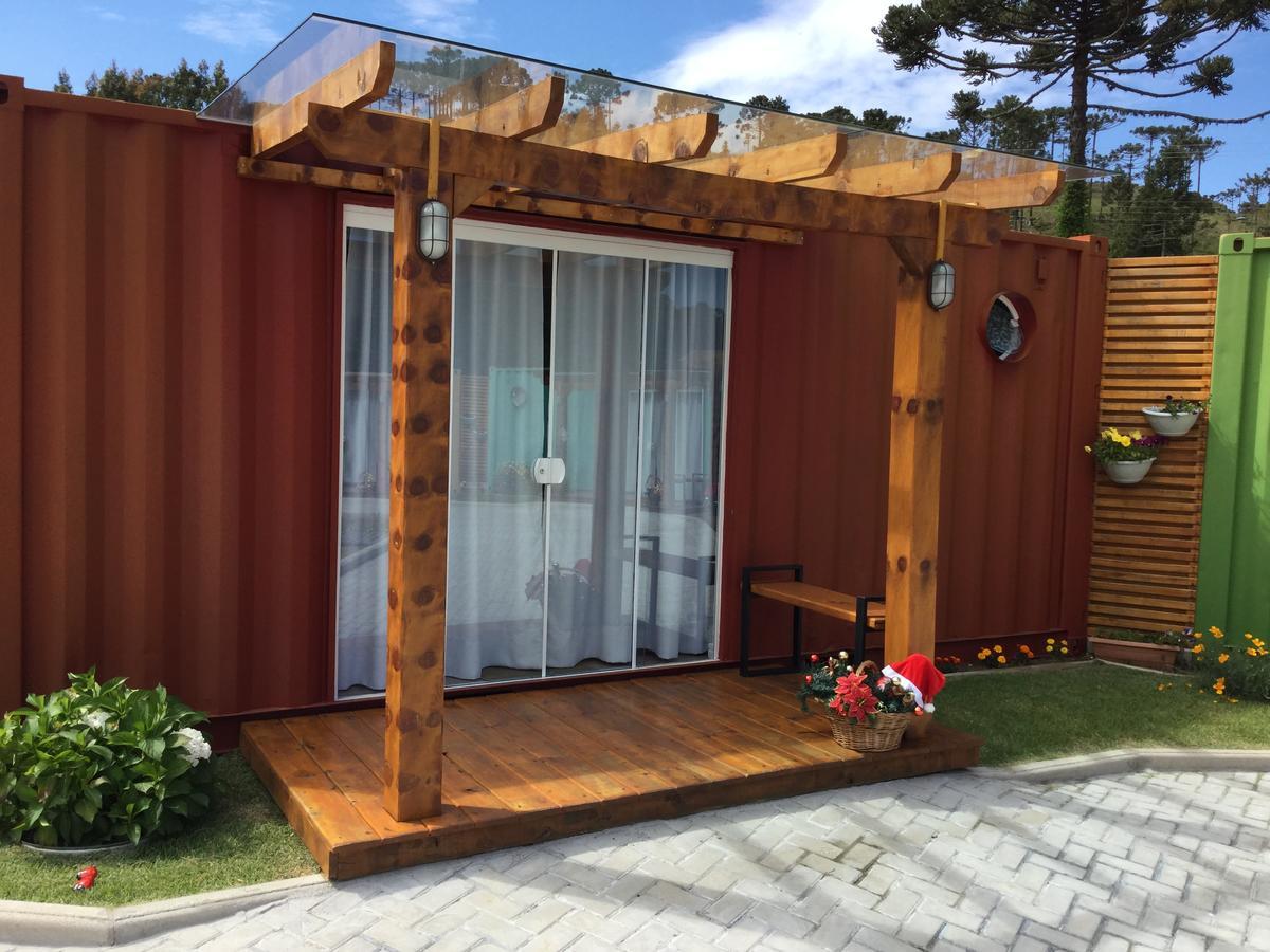 Villa Dos Ventos Hospedagem Container Bom Jardim da Serra Exterior photo