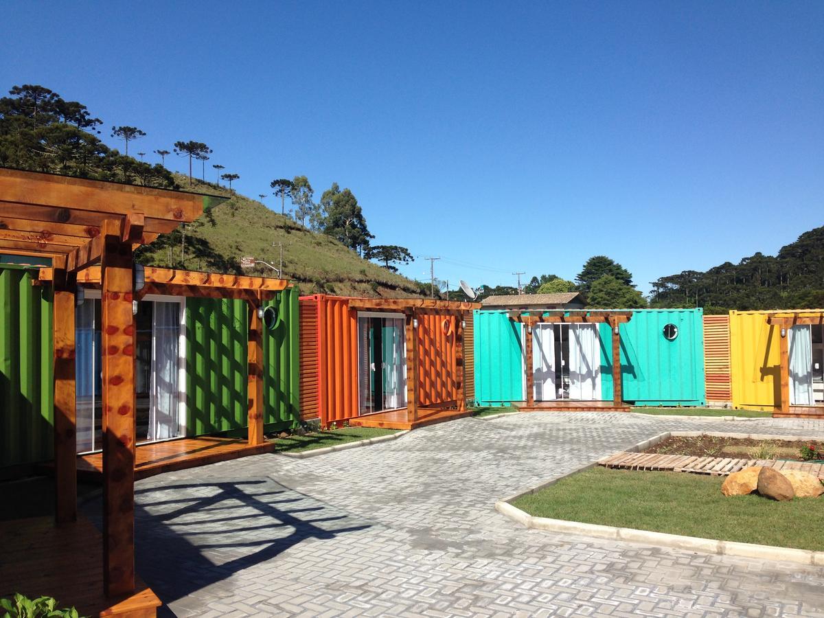 Villa Dos Ventos Hospedagem Container Bom Jardim da Serra Exterior photo