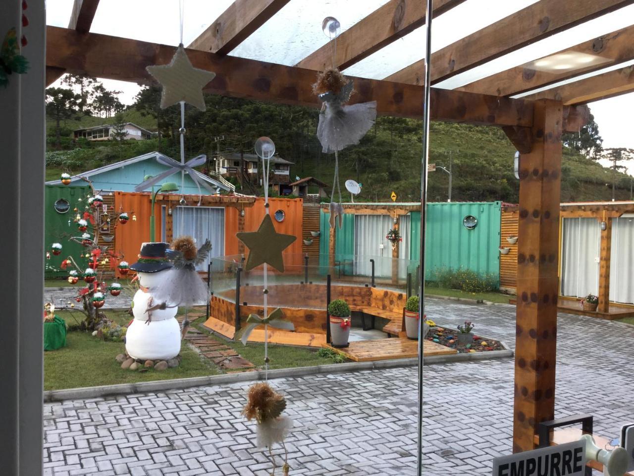 Villa Dos Ventos Hospedagem Container Bom Jardim da Serra Exterior photo